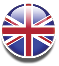flag English, drapeau rond anglais