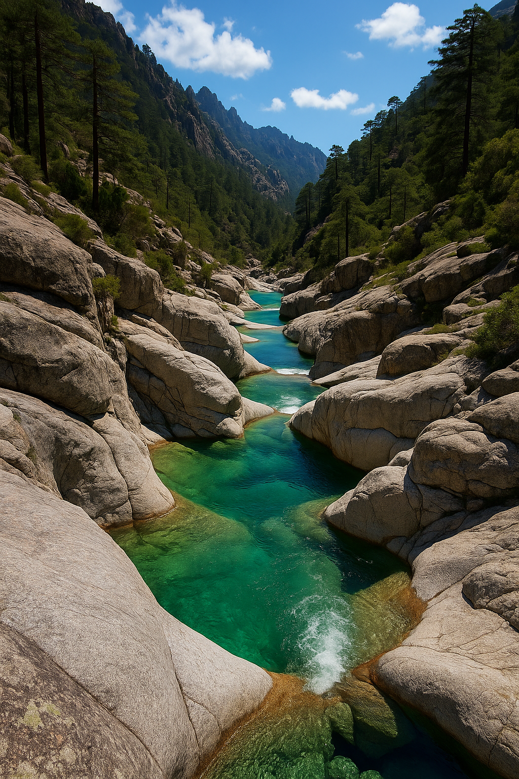Canyoning corse le Pulischellu avec Corsicaforest